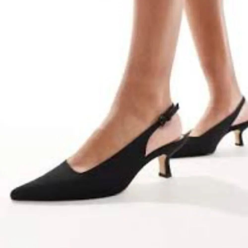 UNLISTED SLINGBACK POINTED TOE SLIP-ON WOMEN"S PUMP